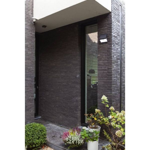 Applique solaire d'extérieur TUDA avec panneau solaire 1/3 lumières avec détecteur de mouvement et commande vocale