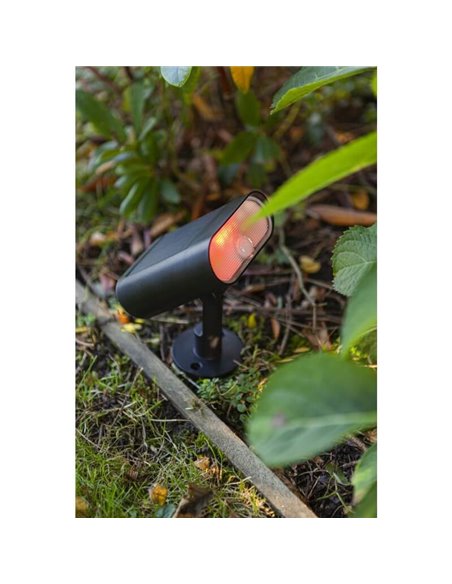 Proyector Solar GINBO 2700k-6500k + RGB con panel solar, sensor de movimiento y control por voz