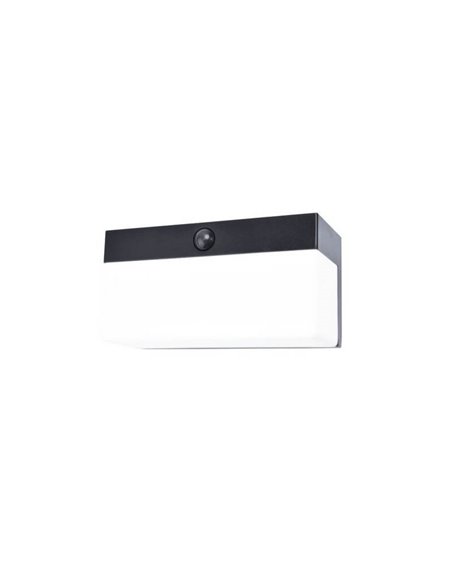 Aplique solar para exterior FRAN con sensor de movimiento y control por voz 2700K-6500K