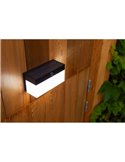 Aplique solar para exterior FRAN con sensor de movimiento y control por voz 2700K-6500K