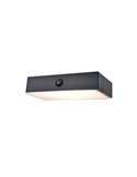 Aplique solar FADI con luz arriba y abajo, sensor de movimiento y control por voz 2700K-6500K