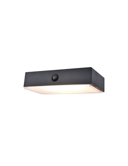 Aplique solar FADI con luz arriba y abajo, sensor de movimiento y control por voz 2700K-6500K