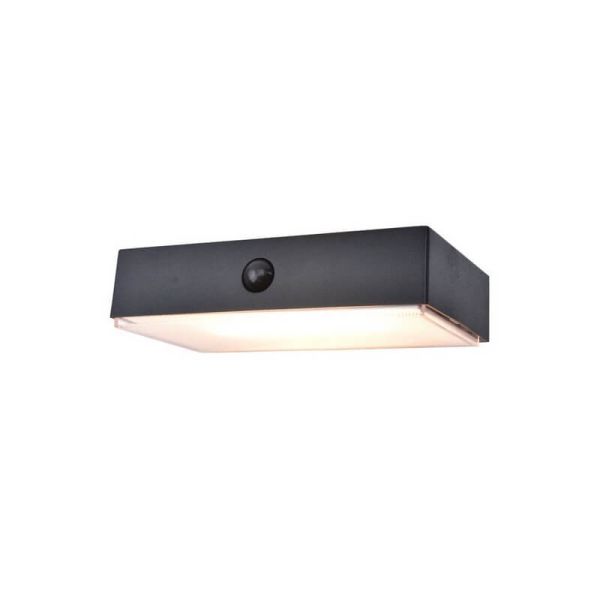 Aplique solar FADI con luz arriba y abajo, sensor de movimiento y control por voz 2700K-6500K