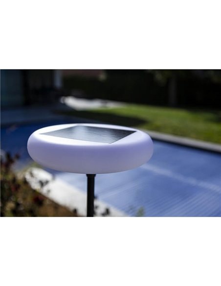 Lámpara de Pie Solar portátil POPS con USB recargable 3000K - Premio IF Design-