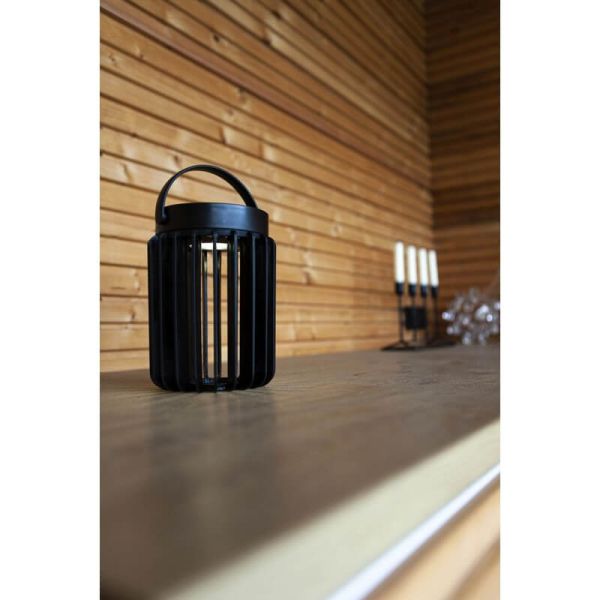 Lanterna de mesa solar portátil KOZY com painel solar recarregável e USB