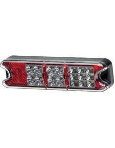 Feu arrière LED avec position, clignotant, frein et marche arrière 12V 24V 2VP 357 021-011 Hella | LéonLeds 2