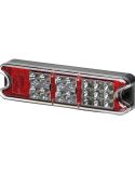 Piloto Trasero LED con Posición, Intermitente, Freno y Marcha Atrás 12V 24V 2VP 357 021-011 Hella |  LeonLeds