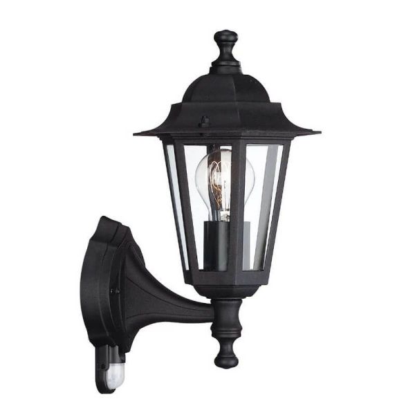 PEKING luz de parede LED para exterior lanterna com sensor de movimento IP44 | LeonLeds