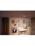 Foco superficie BOX 1 luz LED orientable blanco Warmglow | LeonLeds