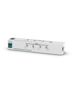 Foco techo 4 luces BURLAP níquel 4xE14 IP20 | LeonLeds 2
