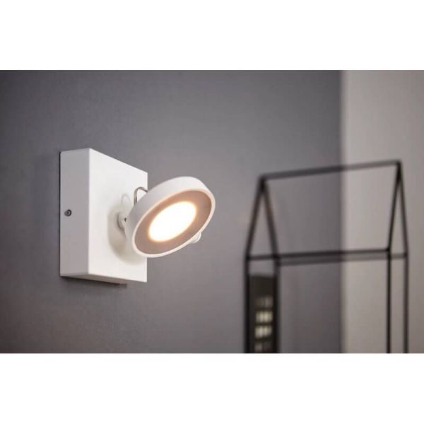 CLOCKWORK Spot LED para teto/parede 1 luz regulável EyeComfort| LeonLeds