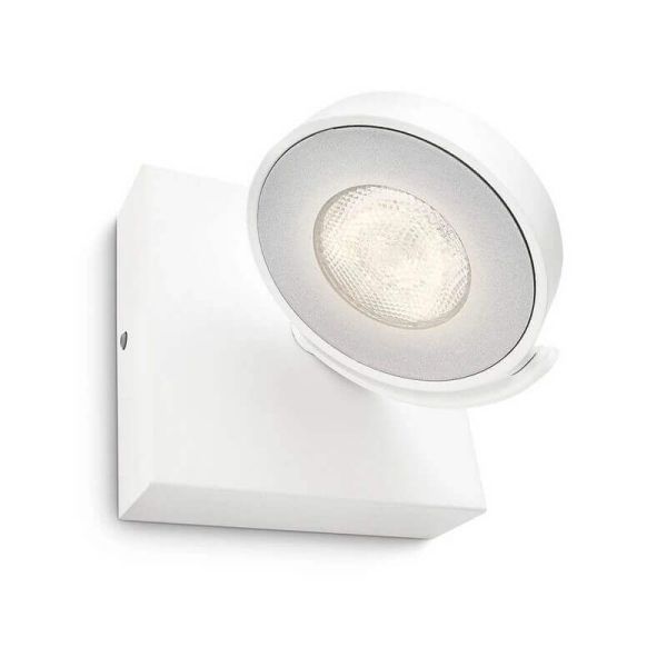 Spot LED plafond/mur CLOCKWORK 1 lumière dimmable EyeComfort| LéonLeds