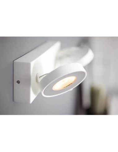 Spot LED pour plafond ou mur CLOCKWORK dimmable 2200-2700K | LéonLeds