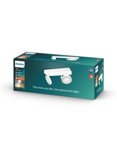 Spot LED pour plafond ou mur CLOCKWORK dimmable 2200-2700K | LéonLeds