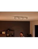 CLOCKWORK Spot LED pour plafond ou applique 4 lumières EyeComfort | LéonLeds