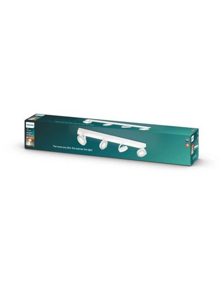 Foco de techo o pared LED CLOCKWORK 4 luces EyeComfort | LeonLeds