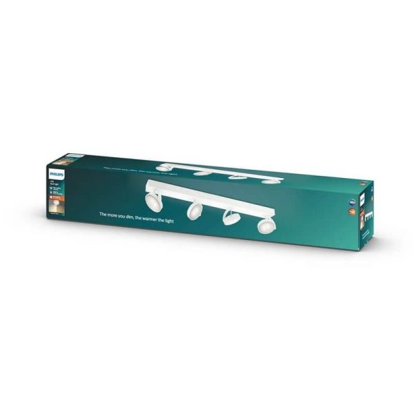 Foco de techo o pared LED CLOCKWORK 4 luces EyeComfort | LeonLeds