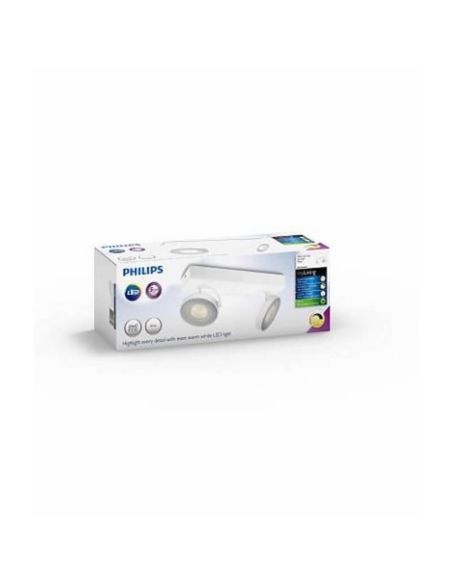 Foco de techo o pared LED CLOCKWORK 2 luces EyeComfort | LeonLeds