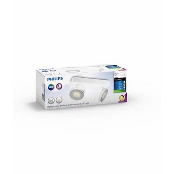 Foco de techo o pared LED CLOCKWORK 2 luces EyeComfort | LeonLeds