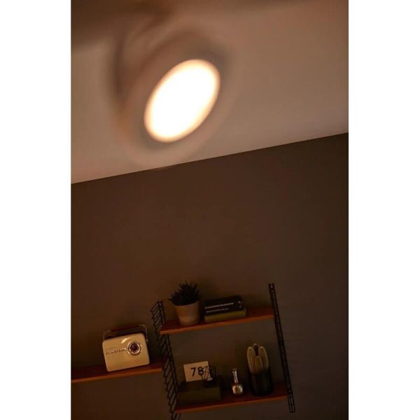 Foco de techo o pared LED CLOCKWORK 2 luces EyeComfort | LeonLeds