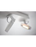 Foco de techo o pared LED CLOCKWORK 2 luces EyeComfort | LeonLeds