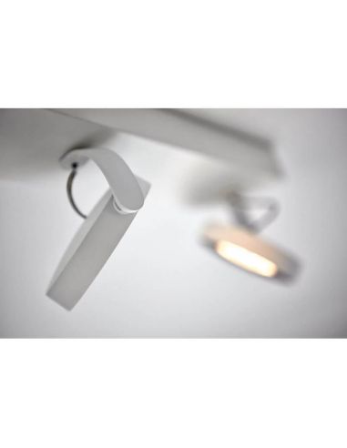 CLOCKWORK Spot LED pour plafond ou applique 2 lumières EyeComfort | LéonLeds