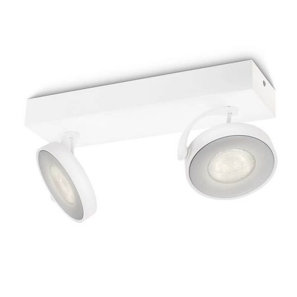 Foco de techo o pared LED CLOCKWORK 2 luces EyeComfort | LeonLeds