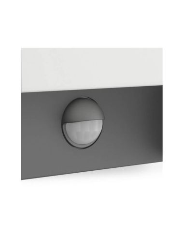 Aplique exterior LED ARBOUR sensor movimiento IP44 4000K | LeonLeds