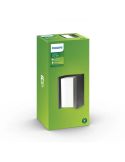 Aplique LED exterior BRIDGE Antracita IP44 2700K E27 | LeonLeds