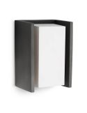 Aplique LED exterior BRIDGE Antracita IP44 2700K E27 | LeonLeds