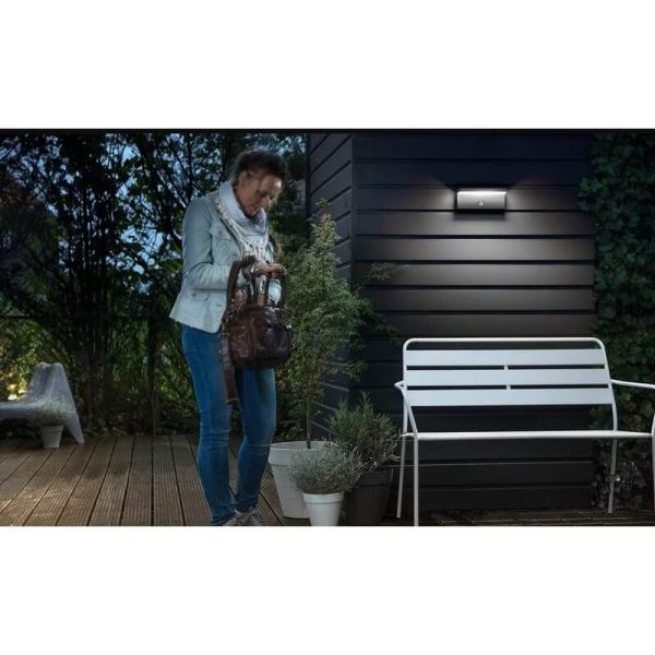 BUSTAN Aplique LED com sensor de movimento 4000K MyGarden| LeonLeds