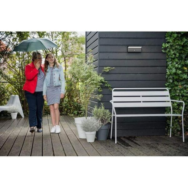 Aplique pared LED BUSTAN sensor de movimiento 4000K MyGarden| LeonLeds