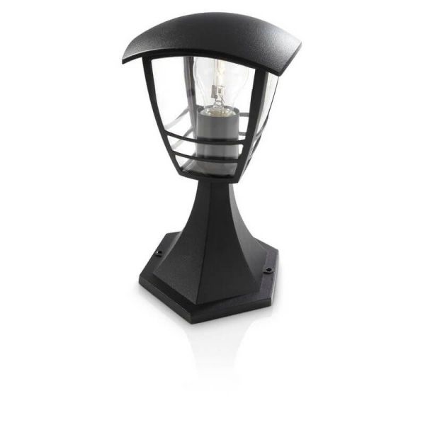 Balise d'extérieur LED CREEK classique noire IP44 MyGarden | LéonLeds