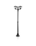Farola LED exterior clásica CREEK negro 184cm IP44 MyGarden | LeonLeds