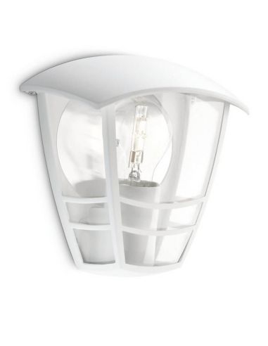 Aplique de pared exterior CREEK blanco IP44 MyGarden | LeonLeds