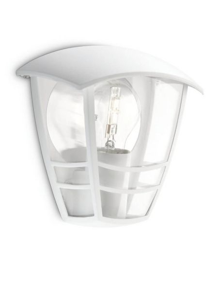 Aplique de pared exterior CREEK blanco IP44 MyGarden | LeonLeds