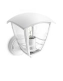 Applique extérieure blanche CREEK 1x60W E27 IP44 MyGarden | LéonLeds