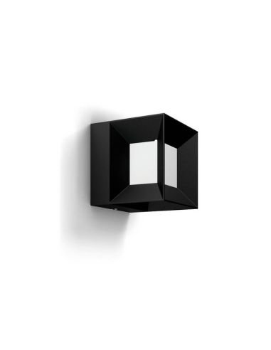 Aplique de pared LED exterior PARTERRE cubo IP44 MyGarden | LeonLeds