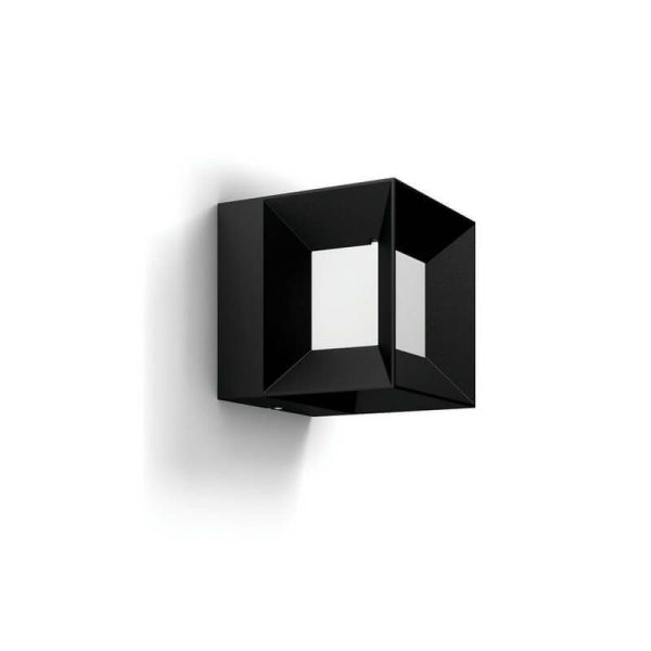 Aplique de pared LED exterior PARTERRE cubo IP44 MyGarden | LeonLeds