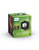 Aplique de pared LED exterior PARTERRE cubo IP44 MyGarden | LeonLeds