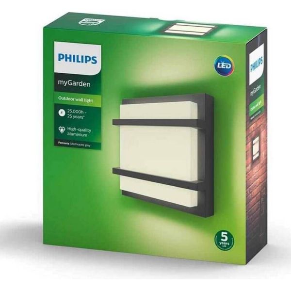 Aplique pared LED exterior PETRONIA IP44 MyGarden | LeonLeds