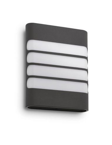 Aplique LED RACCOON minimalista antracita 3000K MyGarden | LeonLeds