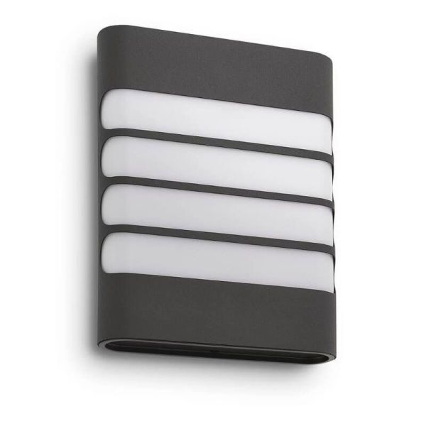 Aplique LED RACCOON minimalista antracita 3000K MyGarden | LeonLeds