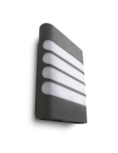 Aplique LED RACCOON minimalista antracita 3000K MyGarden | LeonLeds