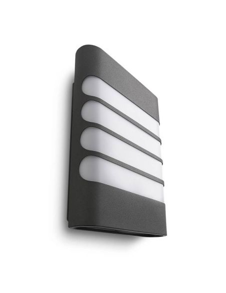 Aplique LED RACCOON minimalista antracita 3000K MyGarden | LeonLeds