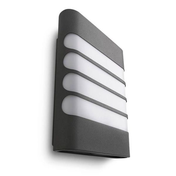 Arandela LED minimalista RACCOON antracite 3000K MyGarden | LeonLeds