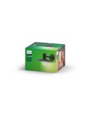 Aplique exterior SKUA negro moderno y sencillo MyGarden | LeonLeds