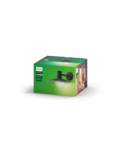 Arandela para exterior SKUA preta moderna e simples MyGarden | LeonLeds 2