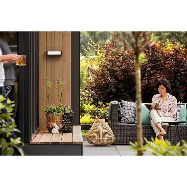 Aplique LED exterior STRATOSPHERE rectangular 4000K IP44 | LeonLeds