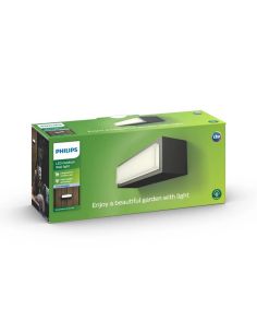 Aplique LED exterior STRATOSPHERE rectangular 4000K IP44 | LeonLeds 2